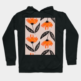 Watercolor flower Hoodie